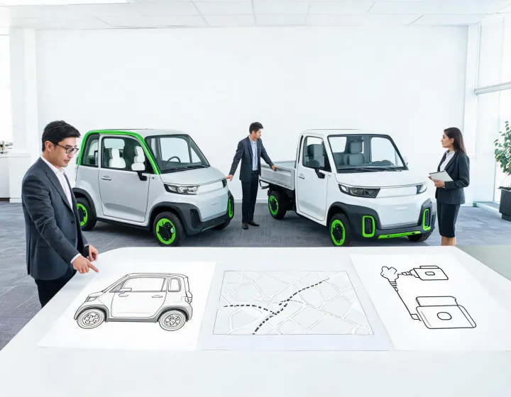 Low-speed vehicle configuration review