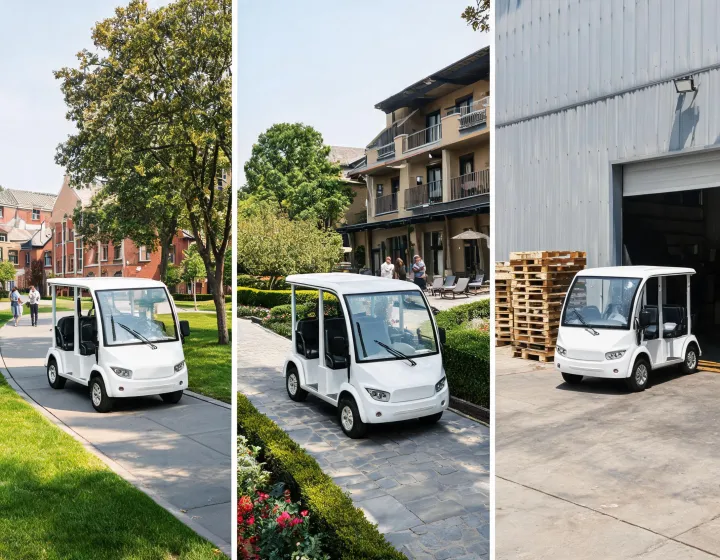 Low-speed vehicle operating duties across campus and facility routes